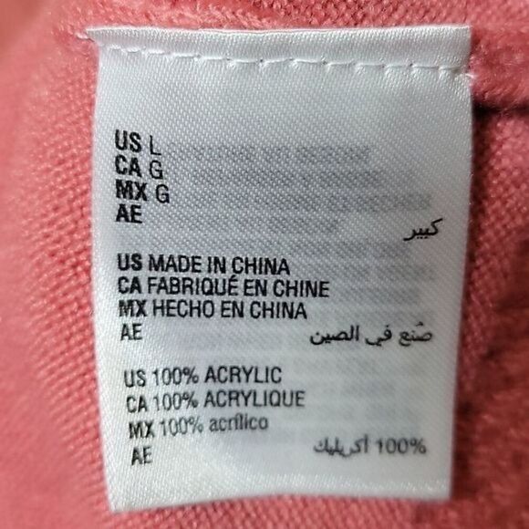 Karen Scott Bateau-Neck Long-Sleeve Sweater Sz L - Picture 7 of 11